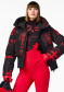 podgląd Kurtka damska Goldbergh Gaito Ski Jacket Street Signs Black/Red