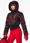 podgląd Kurtka damska Goldbergh Gaito Ski Jacket Street Signs Black/Red