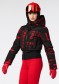 podgląd Kurtka damska Goldbergh Gaito Ski Jacket Street Signs Black/Red