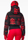 podgląd Kurtka damska Goldbergh Gaito Ski Jacket Street Signs Black/Red