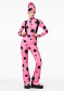podgląd Spodnie damskie Goldbergh Mochi Ski Pants Dots Pink Cosmos