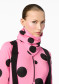 podgląd Golf damski Goldbergh Yoto Ski Pully Dots Pink Cosmos