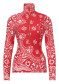 podgląd Golf damski Goldbergh Toriko Ski Pully Bandana Paisley Flame