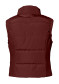 podgląd Kamizelka damska Goldbergh Chic Bodywarmer Faux Vino Rosso