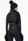 podgląd Kamizelka damska Goldbergh Chic Bodywarmer Faux Black