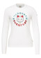 podgląd Koszulka damska Goldbergh Neko Long Sleeve Top Snow White