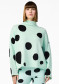 podgląd Goldbergh Dotto Sweater Dots Mint