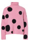 podgląd Goldbergh Dotto Sweater Dots Pink Cosmos