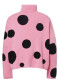 podgląd Goldbergh Dotto Sweater Dots Pink Cosmos