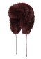 podgląd Damska czapka Goldbergh Cher Fluffy Hat Vino Rosso 