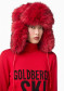 podgląd Kapelusz damski Goldbergh Cher Fluffy Hat Flame
