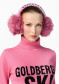 podgląd Nauszniki damskie Goldbergh Fluffy Earwarmers Pink Cosmos