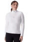 podgląd Damska bluza funkcjonalna Spyder Shimmer Bug 1/2 Zip Biała