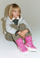 podgląd Buty dziecięce Moon Boot JR Park Tube Mid Glitter WP J001 Pink