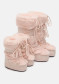 podgląd Buty dziecięce Moon Boot Icon Faux Fur JR J042 Dusty Pink