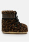 podgląd Buty damskie Moon Boot Icon Low Fleece Leopard Mm21 Cognac/Cocoa