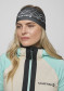 podgląd Uniseksowa opaska funkcjonalna Martini Argon Light Knitted Headband Uni Czarno-Biała