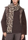 podgląd Szalik damski Marc Cain BS B4.22 Z35 Szalik 697 Seal Brown