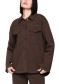 podgląd Kurtka damska Marc Cain BS 31.20 J09 Kurtka 697 Seal Brown