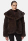 podgląd Płaszcz damski APPARIS Yara Sable Coat Fauve Multi