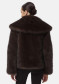 podgląd Płaszcz damski APPARIS Yara Sable Coat Fauve Multi