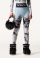 podgląd Legginsy damskie Perfect Moment Jacquard Base Layer Pant 2241 Landscape/Blue