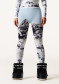 podgląd Legginsy damskie Perfect Moment Jacquard Base Layer Pant 2241 Landscape/Blue