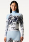 podgląd Perfect Moment 1/4 Zip Jacquard Baselayer Top 2241 Landscape/Blue