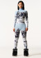 podgląd Perfect Moment 1/4 Zip Jacquard Baselayer Top 2241 Landscape/Blue