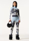 podgląd Perfect Moment 1/4 Zip Jacquard Baselayer Top 2241 Landscape/Blue