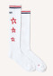 podgląd Damskie skarpety narciarskie Perfect Moment UYNxPM Ski Team Sock 1707 Snow White