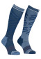 podgląd Skarpety narciarskie męskie Ortovox Ski Tour LT Comp Long Socks Men's Blue Nunatak
