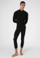 podgląd UYN Man Elevatyon Biomorph UW Shirt Long_Sl.Turtle Neck NP Black X117