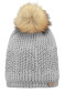 podgląd Barts Marceline Beanie heather grey
