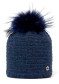 podgląd Damska czapka GRANADILLA TRENDY LUREX BLUE NAVY