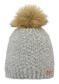podgląd Damska czapka Barts Fleabane Heather Grey