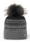 podgląd Damska czapka Granadilla Abstract Fur Black