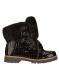 podgląd Damskie buty futrzane Nis 1515404/A Scarponcino Pelle Vittelo Black