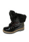 podgląd Damskie buty futrzane Nis 1515404/A Scarponcino Pelle Vittelo Black