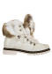 podgląd Damskie buty futrzane Nis 1515404/A Scarponcino Pelle Vittelo Beige