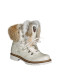 podgląd Damskie buty futrzane Nis 1515404/A Scarponcino Pelle Vittelo Beige
