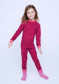podgląd Dziecięce spodnie Devold Active Kid Long Johns Plum