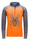 podgląd Dziecięcy golf SPYDER 196079-824 -MINI MAZE-ZIP T-NECK-BRYTE ORANGE