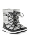 podgląd Zimowe buty dziecięce MOON BOOT JR GIRL QUILTED WP silver / black