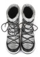 podgląd Zimowe buty dziecięce MOON BOOT JR GIRL QUILTED WP silver / black