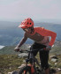 podgląd Kask rowerowy POC Kortal Race MIPS Fluorescent Orange AVIP / Uranium Black Mat