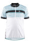 podgląd Koszulka kolarska dziecięca Craft Bike Jr 1906127 white / turquoise