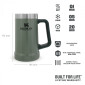 podgląd Stanley Adventure series Korbel 700ml vak. zelený