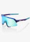 podgląd 100% S3 Matte Metallic Into the Fade Blue Topaz Multilayer Mirror Lens