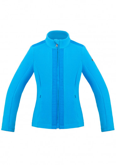 detail Dziecięca bluza dziewczęca Poivre Blanc W21-1702-JRGL Micro Fleece Jacket diva blue